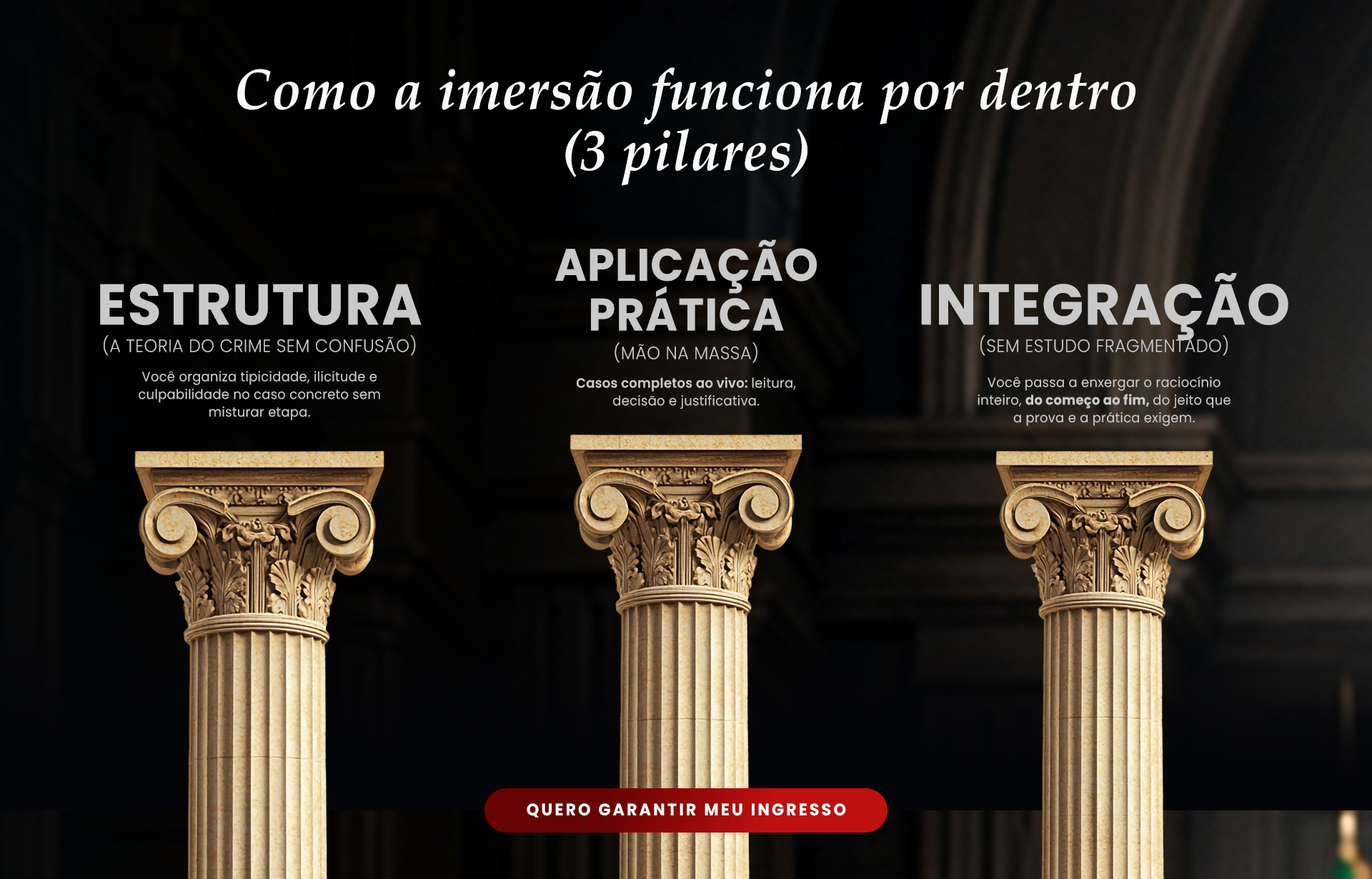 Banner do site do curso CDODPP da Michelle Tonon