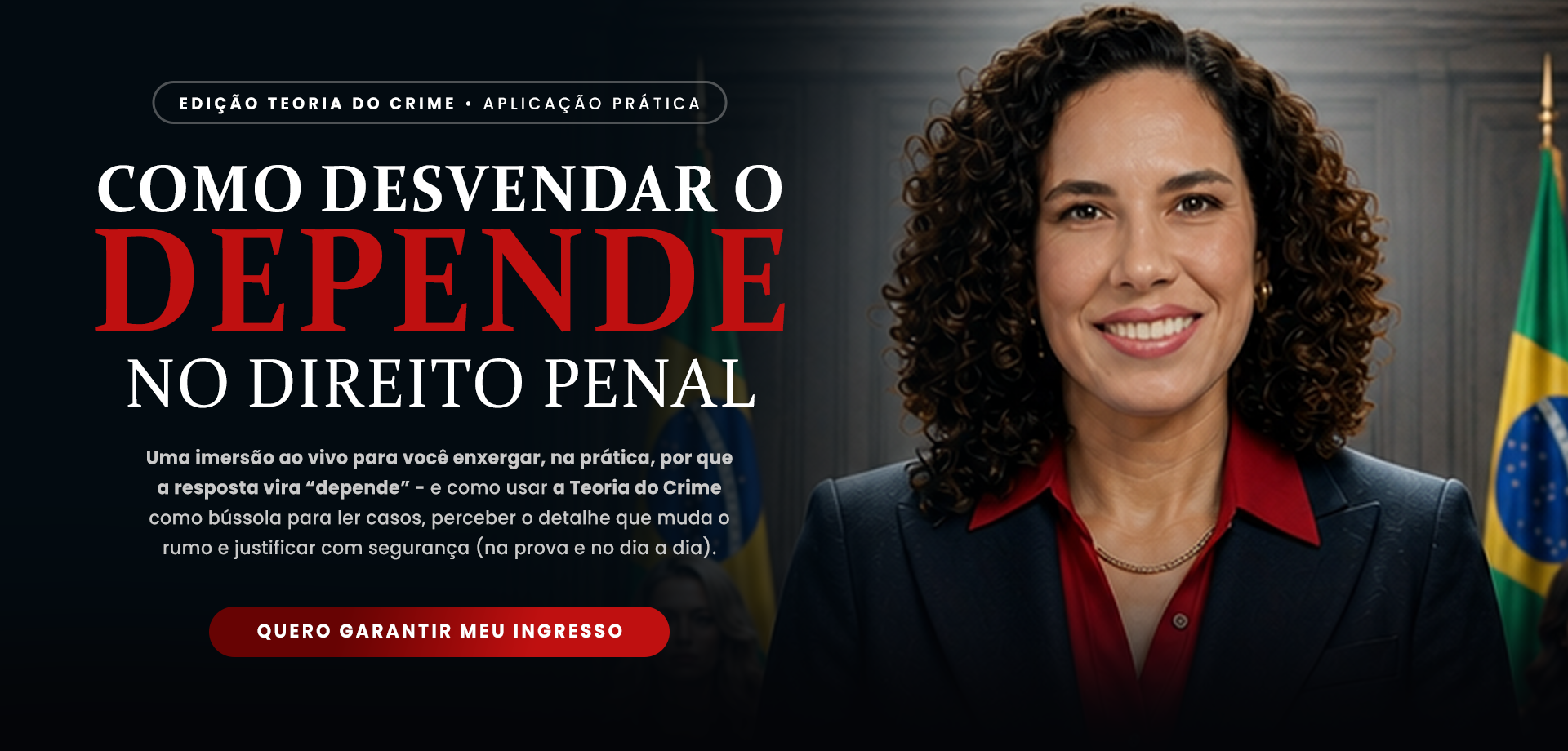 Banner do site do curso CDODPP da Michelle Tonon